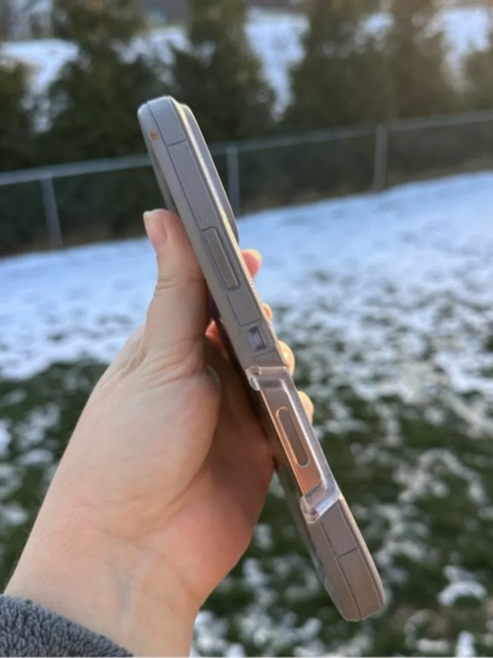 Otterbox | Floral Purple Defender Series XT Clear Case | iPhone Pro 16 Max